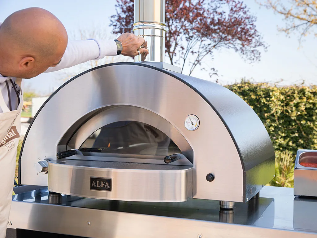 Alfa Forni Low & Slow Kit, 3Pizze Moderno - Image 3