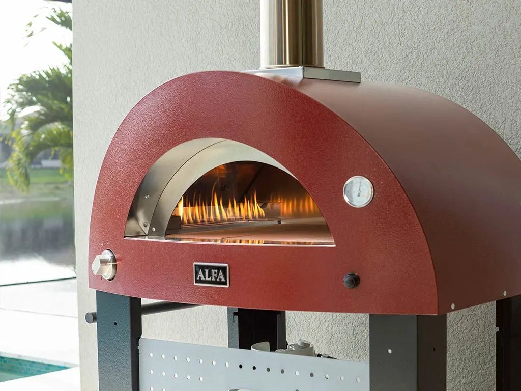 Alfa Forni Moderno 2 Pizze, Holz, Gelb - Image 7