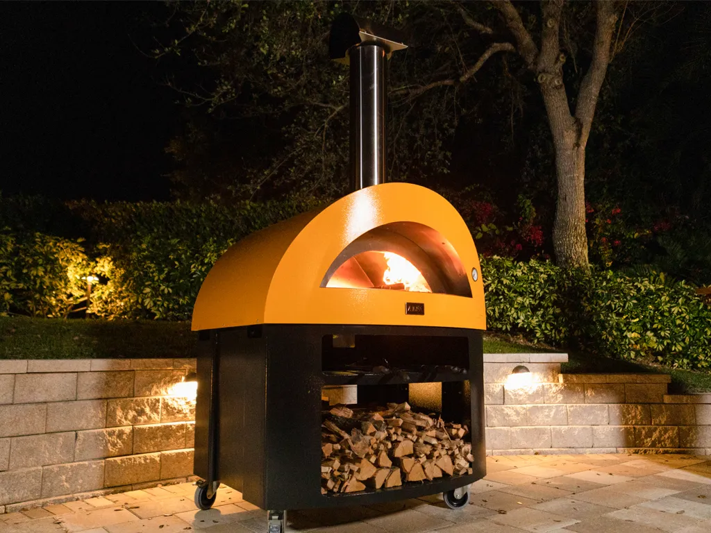 Alfa Forni Moderno 5 Pizze, Holz, Grau - Image 6