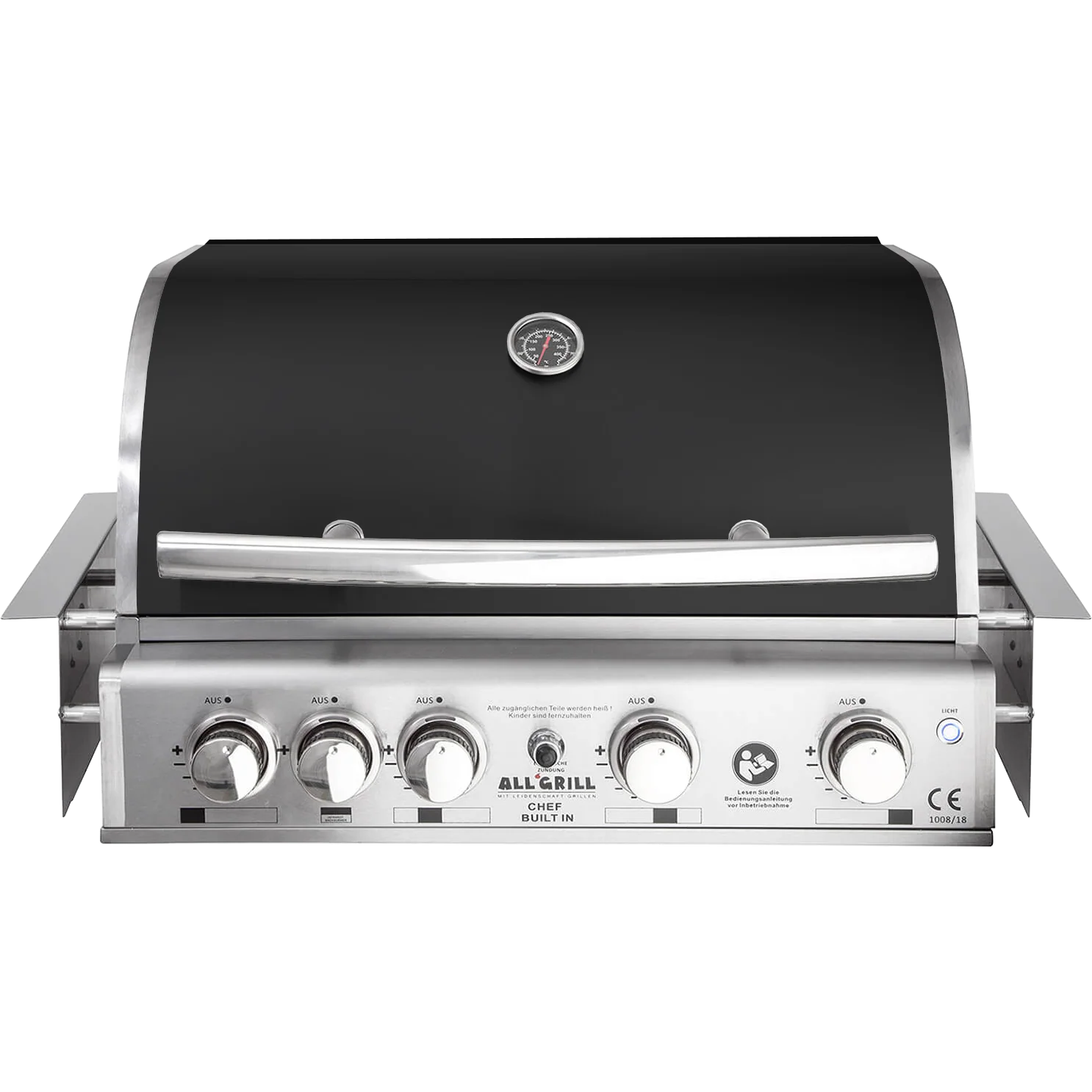 ALL’GRILL Chef L Built-In Schwarz