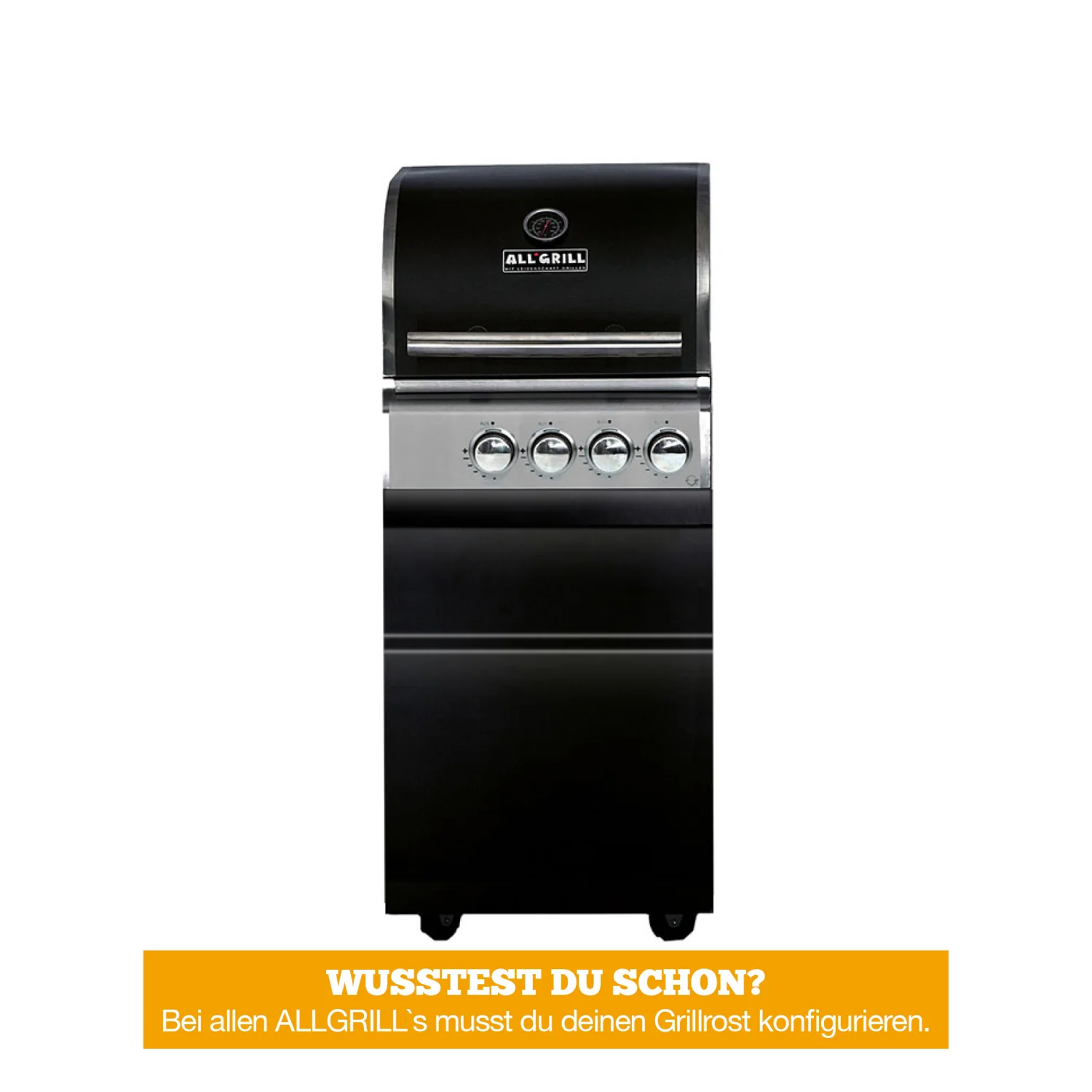 ALL’GRILL Chef S Schwarz Model 2025
