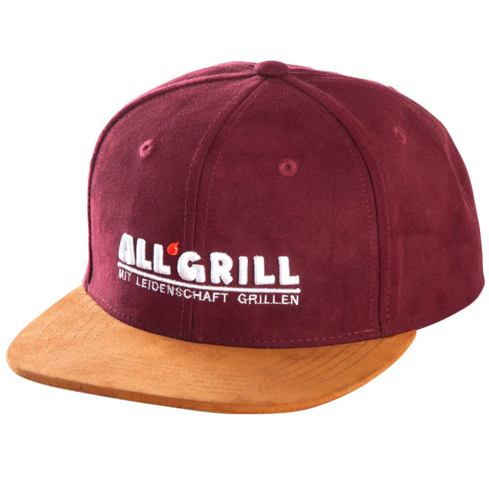 ALL’GRILL Kappe, Snapback Rot