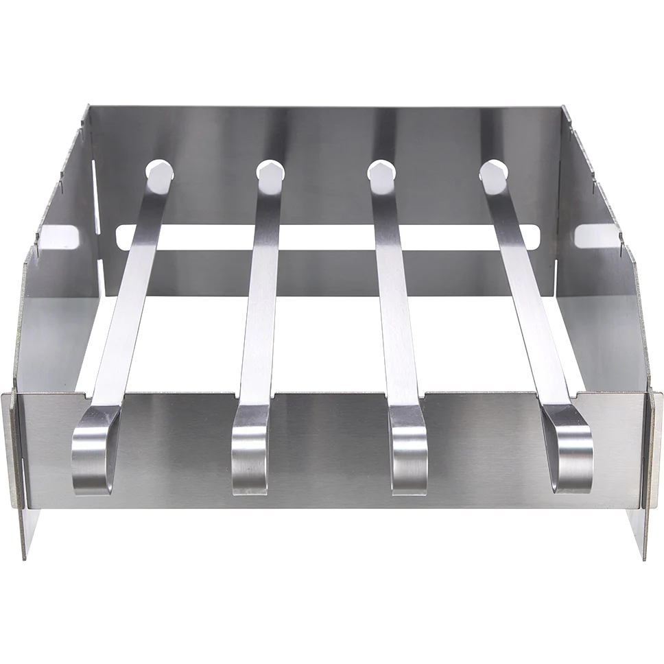 ALL’GRILL Schaschlik-Set mit Spritzschutz, Edelstahl für Extrem, Ultra, Küche