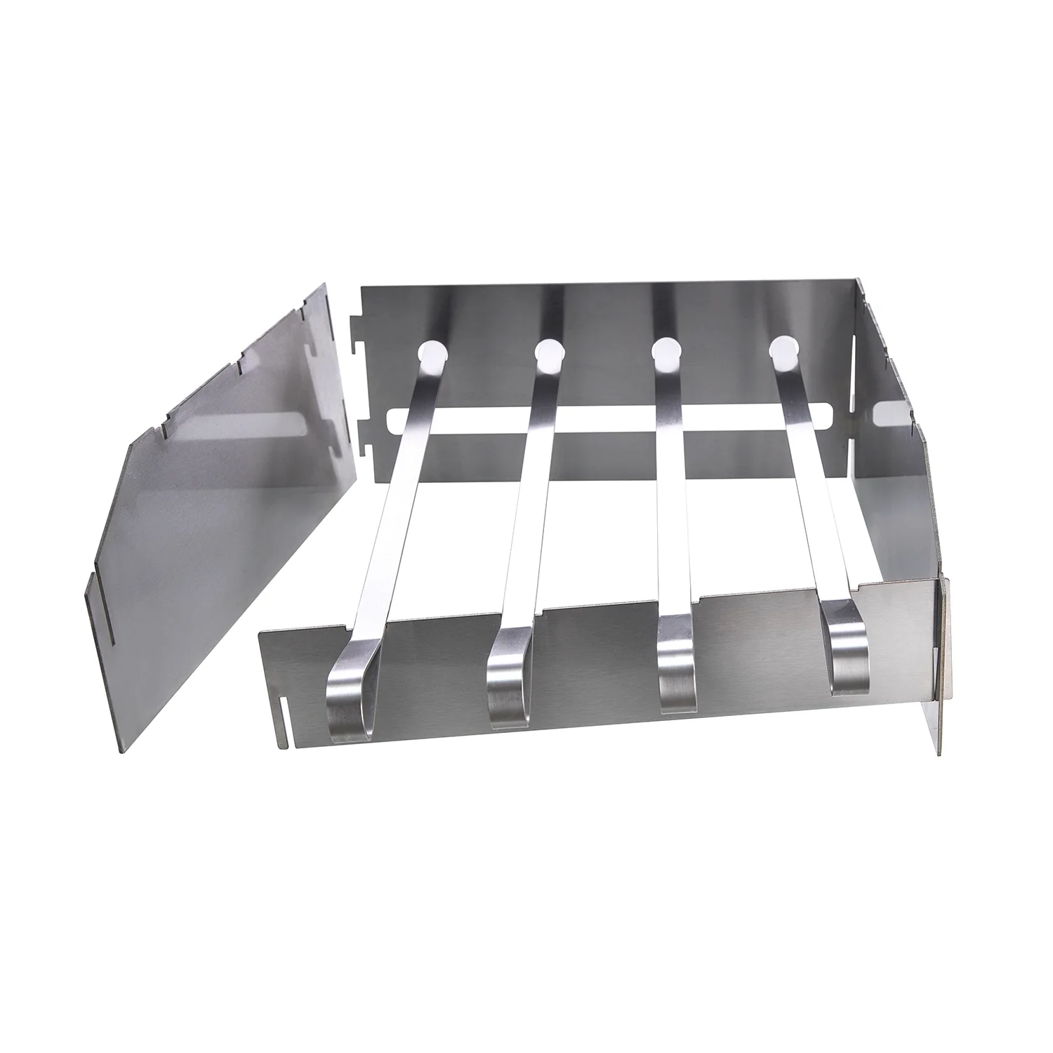 ALL’GRILL Schaschlik-Set mit Spritzschutz, Edelstahl für Extrem, Ultra, Küche - Image 3