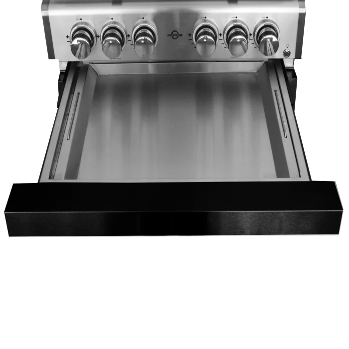 ALL'GRILL Fettschublade für Modular CHEF L -Black