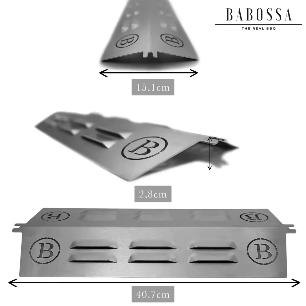 Babossa Flammschutzblech ,Broil King Baron & Crown - Image 2