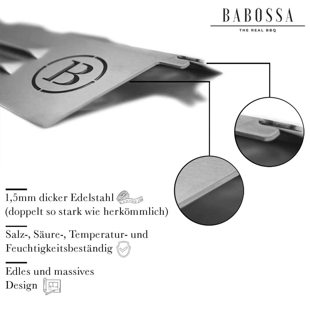Babossa Flammschutzblech ,Broil King Regal & Imperial - Image 4