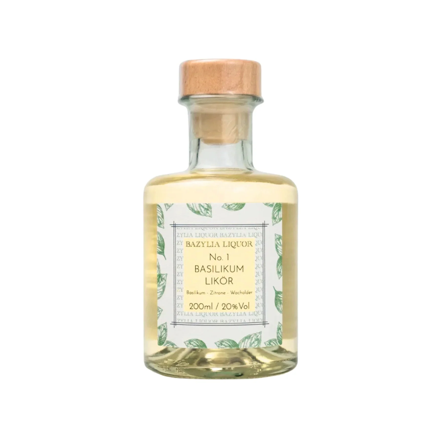 Bazylia Liquor No.1 Basilikumlikör, 200 ml, 20 % Vol.