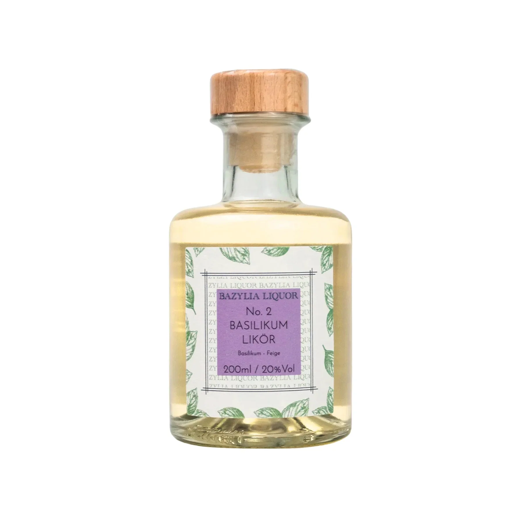 Bazylia Liquor No.2 Basilikumlikör, 200 ml, 20 % Vol.