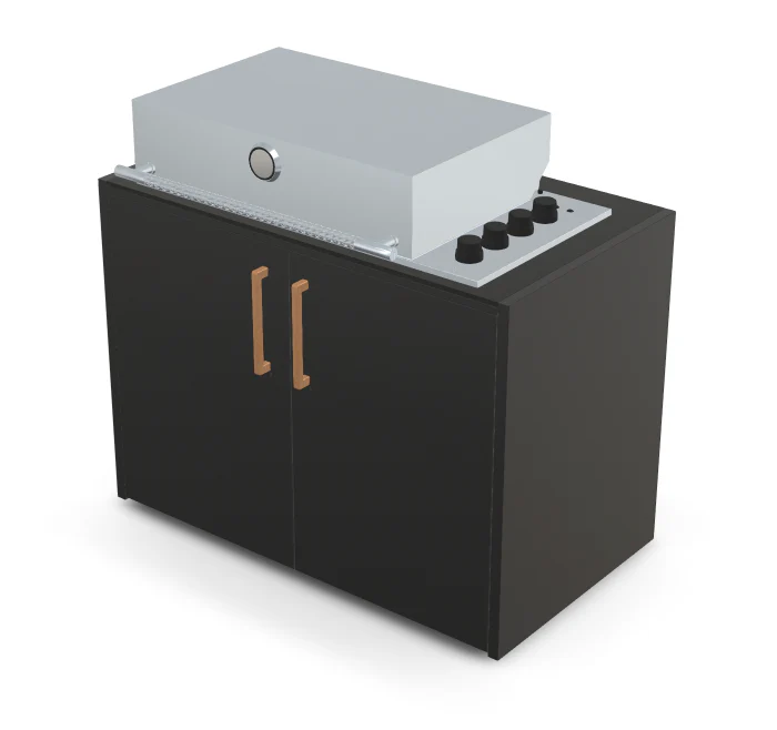 Brabura Box-Q 4-Brenner Edelstahl - Image 13