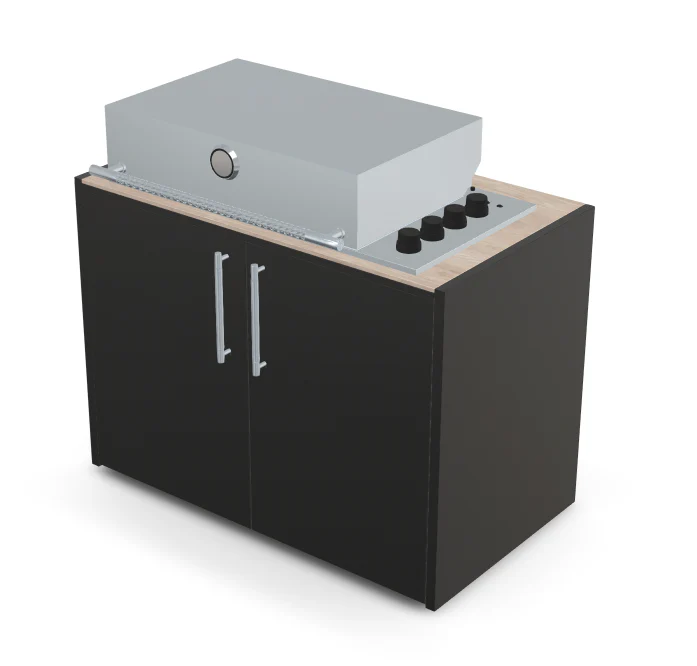 Brabura Box-Q 4-Brenner Edelstahl - Image 22