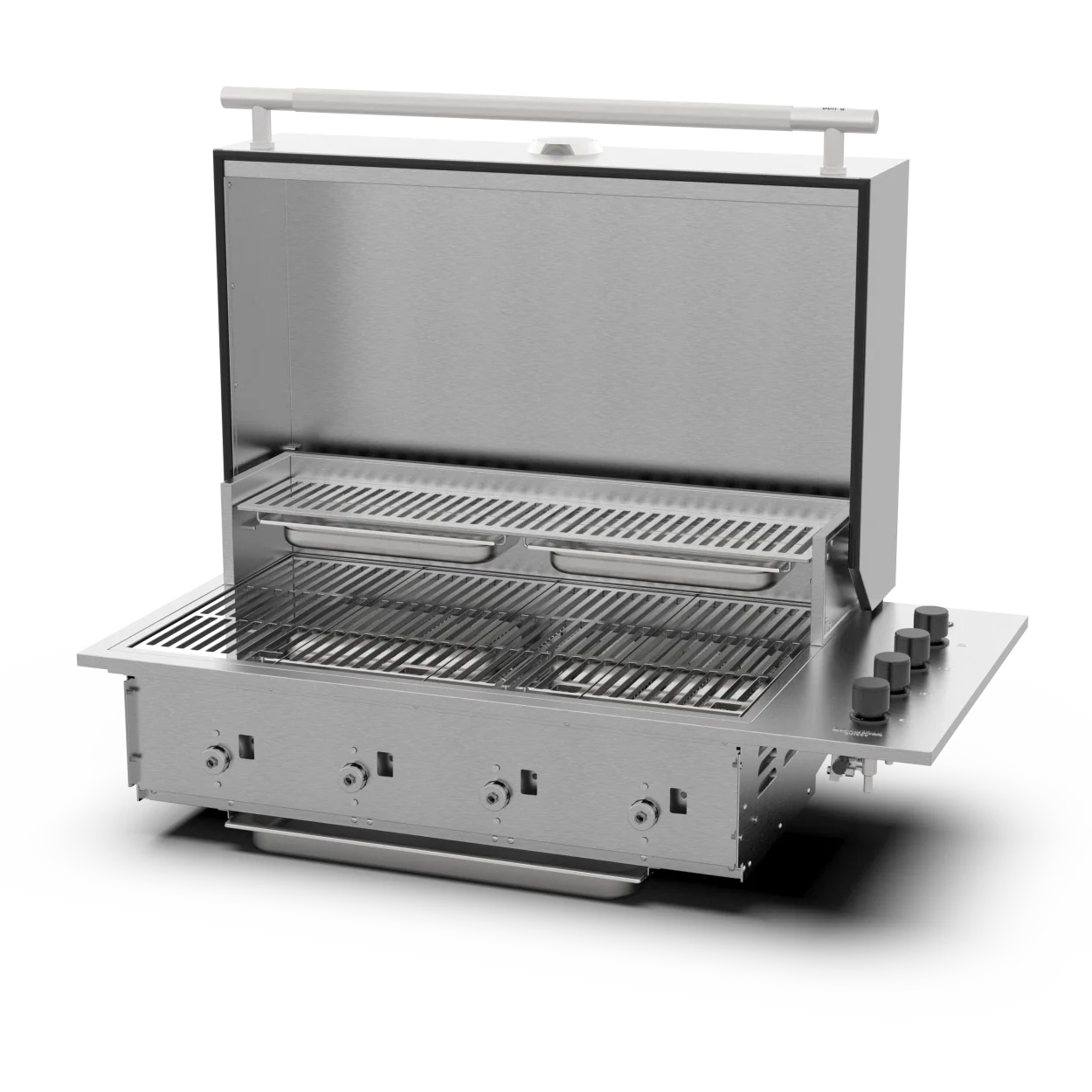 Brabura Box-Q-Einbaugrill 4-Brenner Edelstahl - Image 3