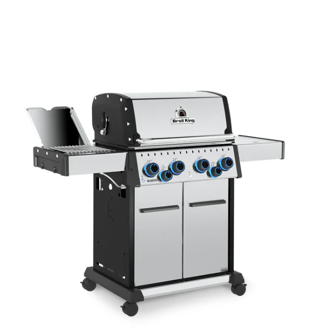 Broil King Baron S 490 IRX Gasgrill (2026) – Set inkl. Infrarot-Brenner, Abdeckhaube, Grillzange & Gussplatte - Image 2