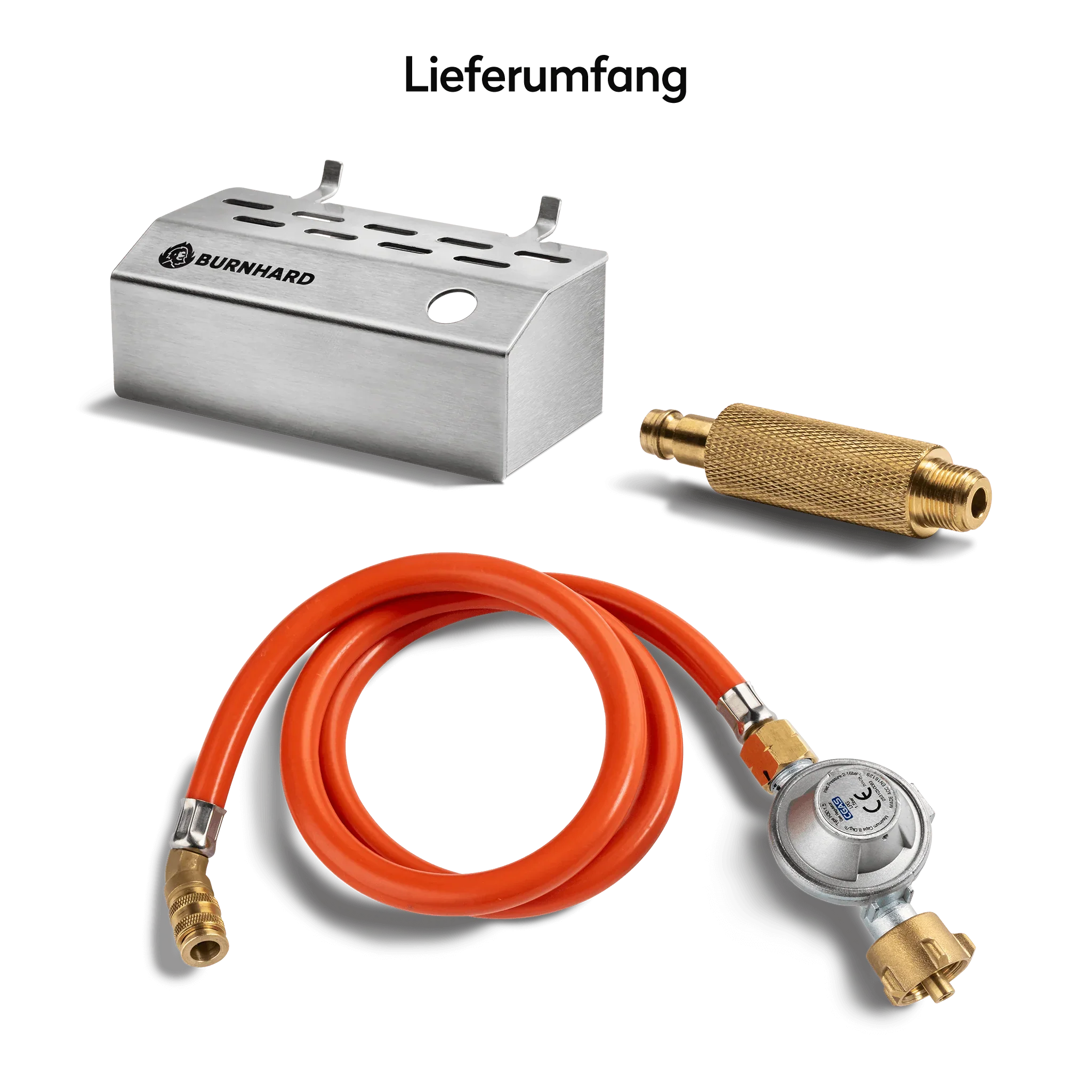 Burnhard Gasflaschenadapter für Campinggrill JONES 1-Brenner - Image 3