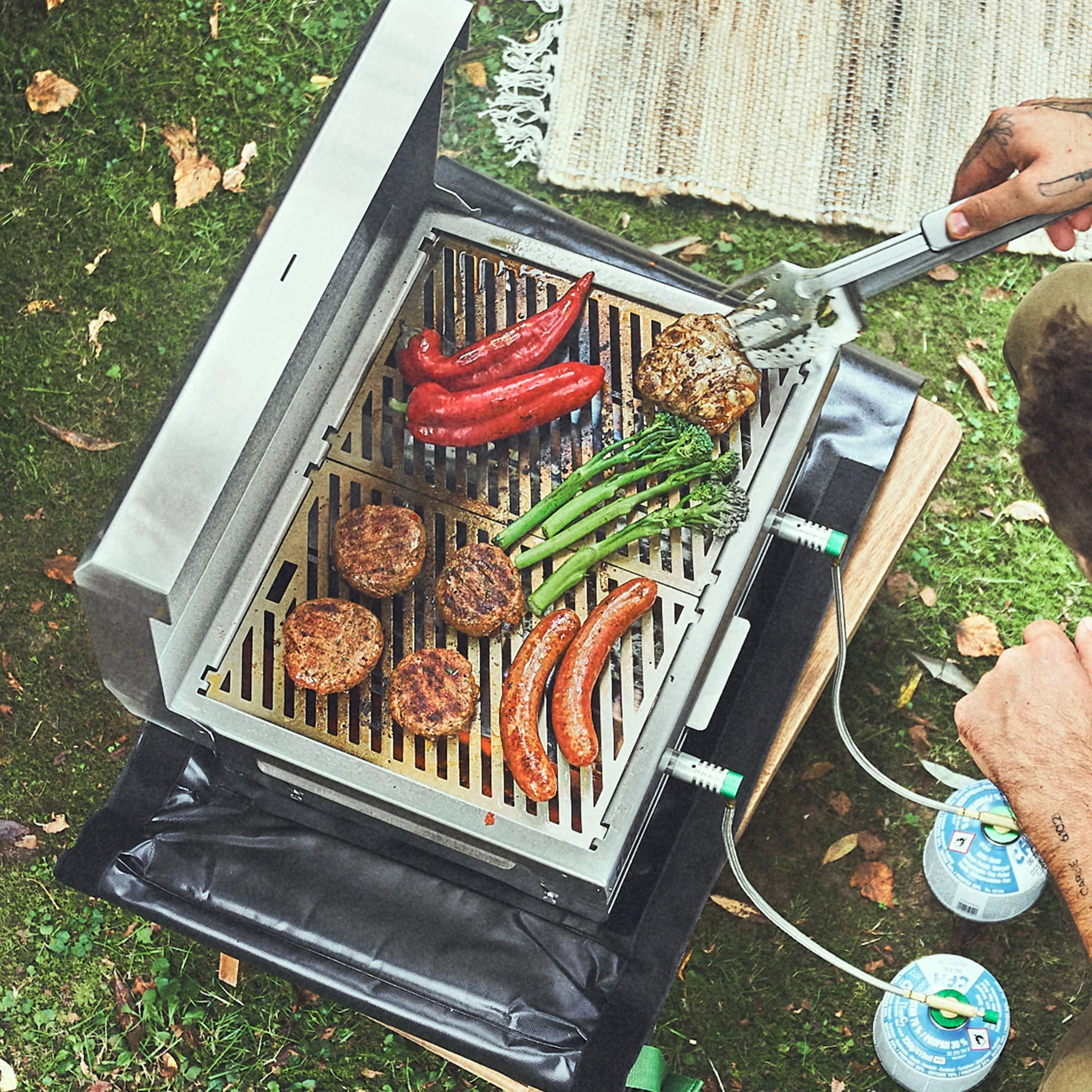 Burnhard JONES Campinggrill 2-Brenner - Image 7