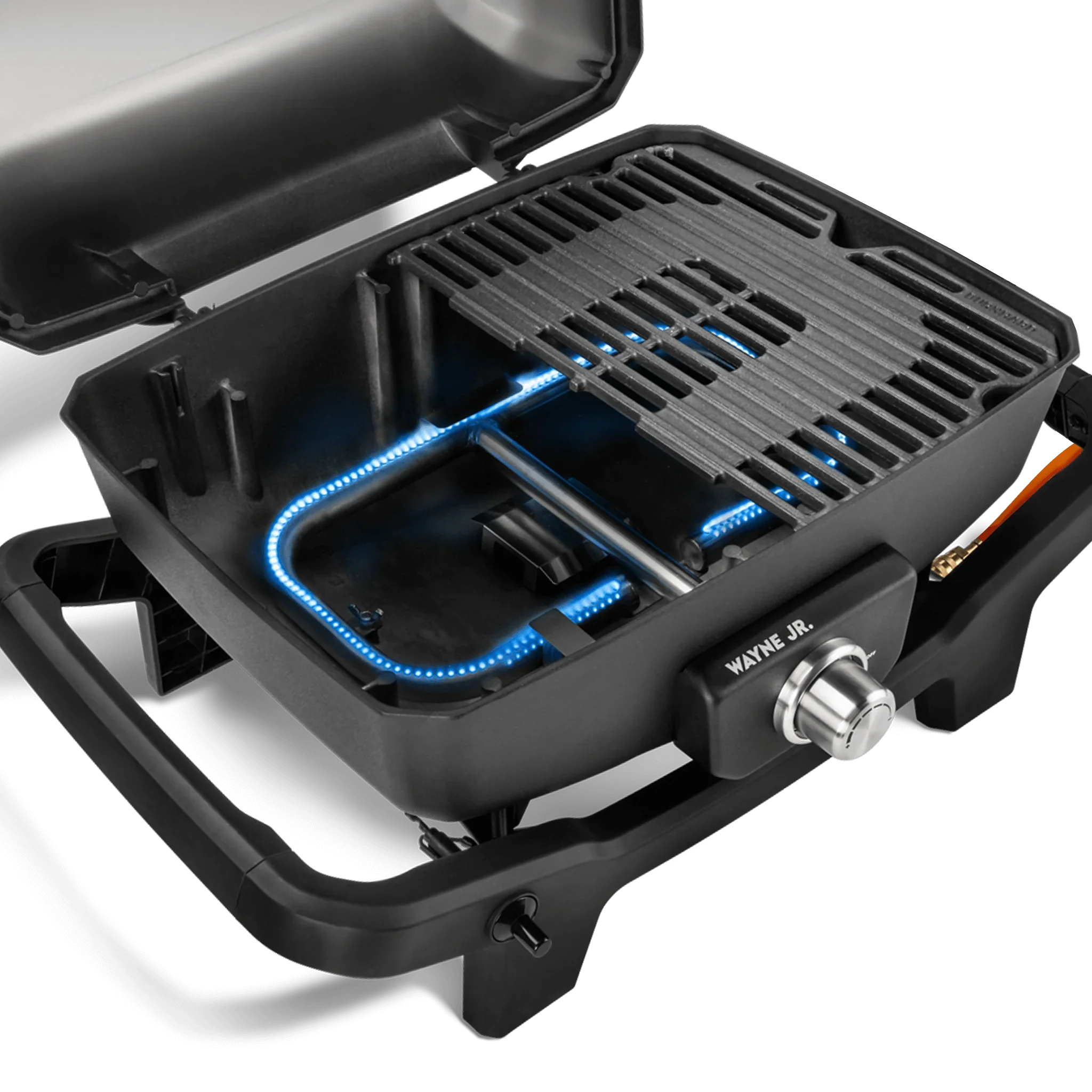Burnhard WAYNE Jr. Balkongrill 1-Brenner inkl. Gasflaschen Adapter - Image 3