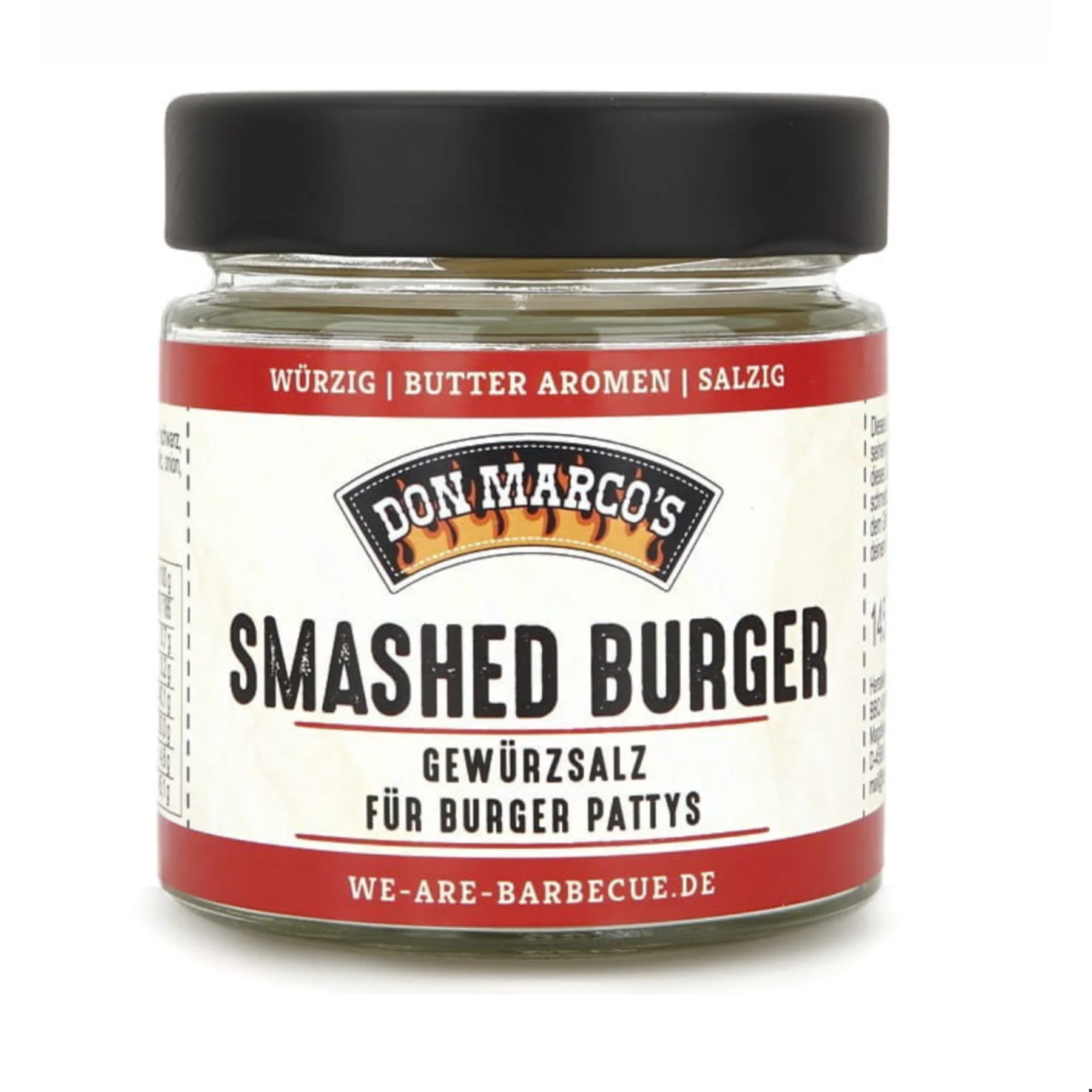 Don Marco's Smashed Burger Extra Taste Gewürz, 145g Glas