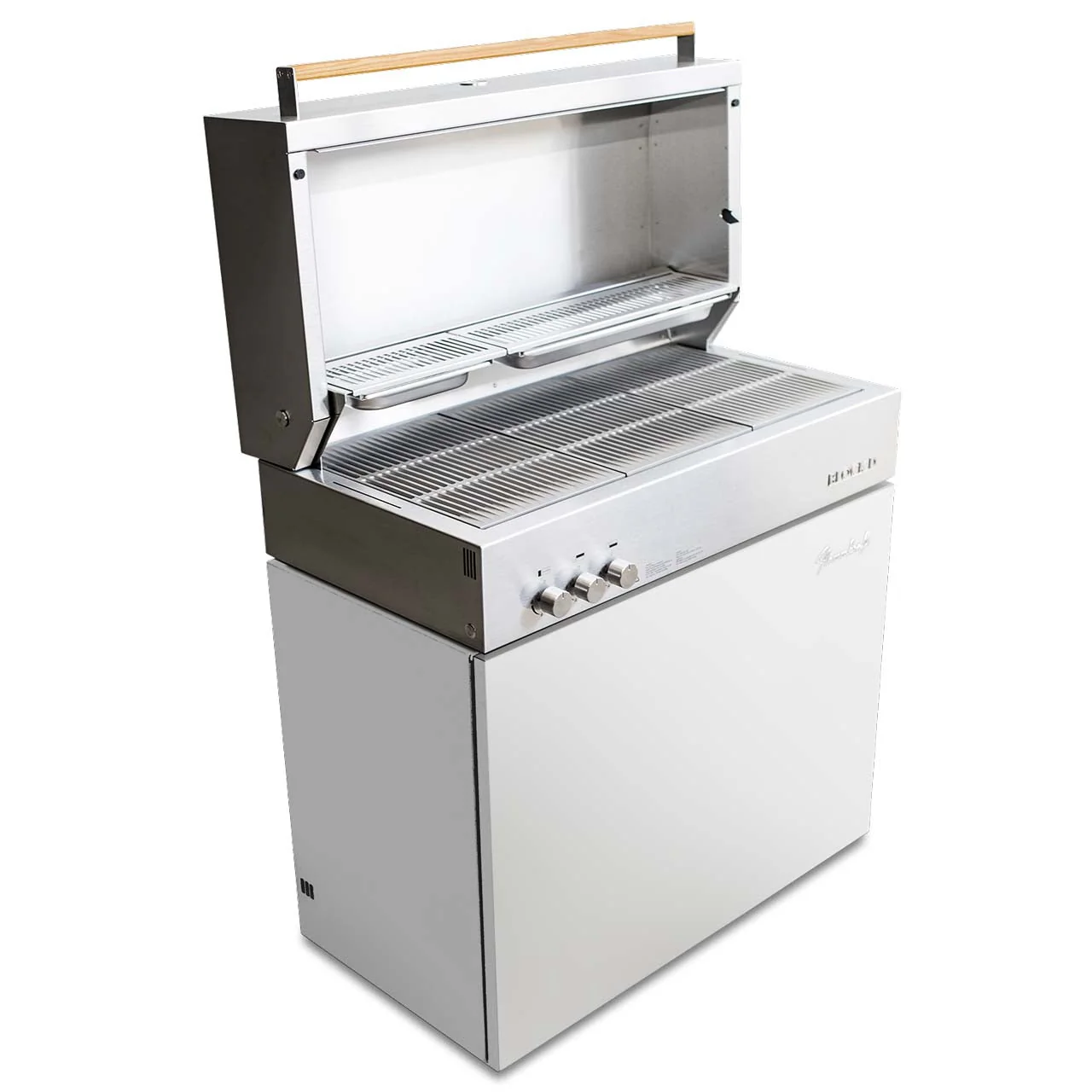 Flammkraft Gasgrill Block D Gen.5 Elfenbeinweiß - Image 5