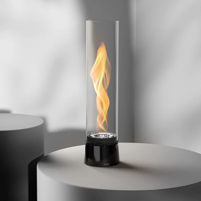 Höfats SPIN air 1200 Tischfeuer Emaille schwarz