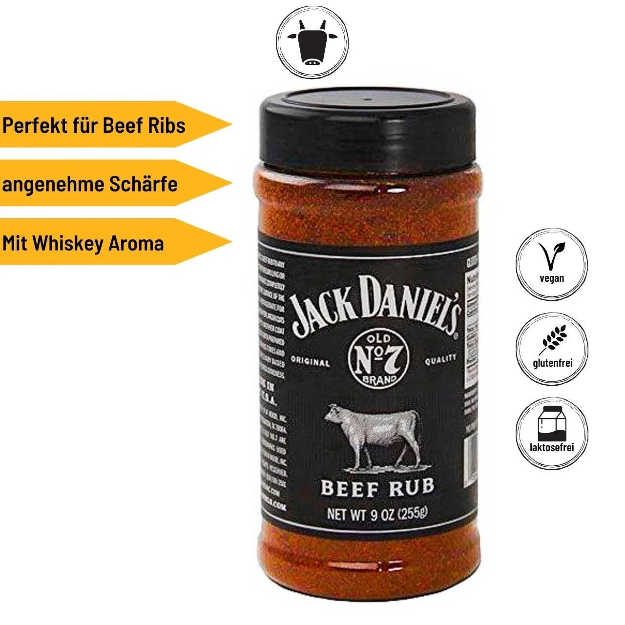 Jack Daniel's Beef Rub, 255g - Image 2