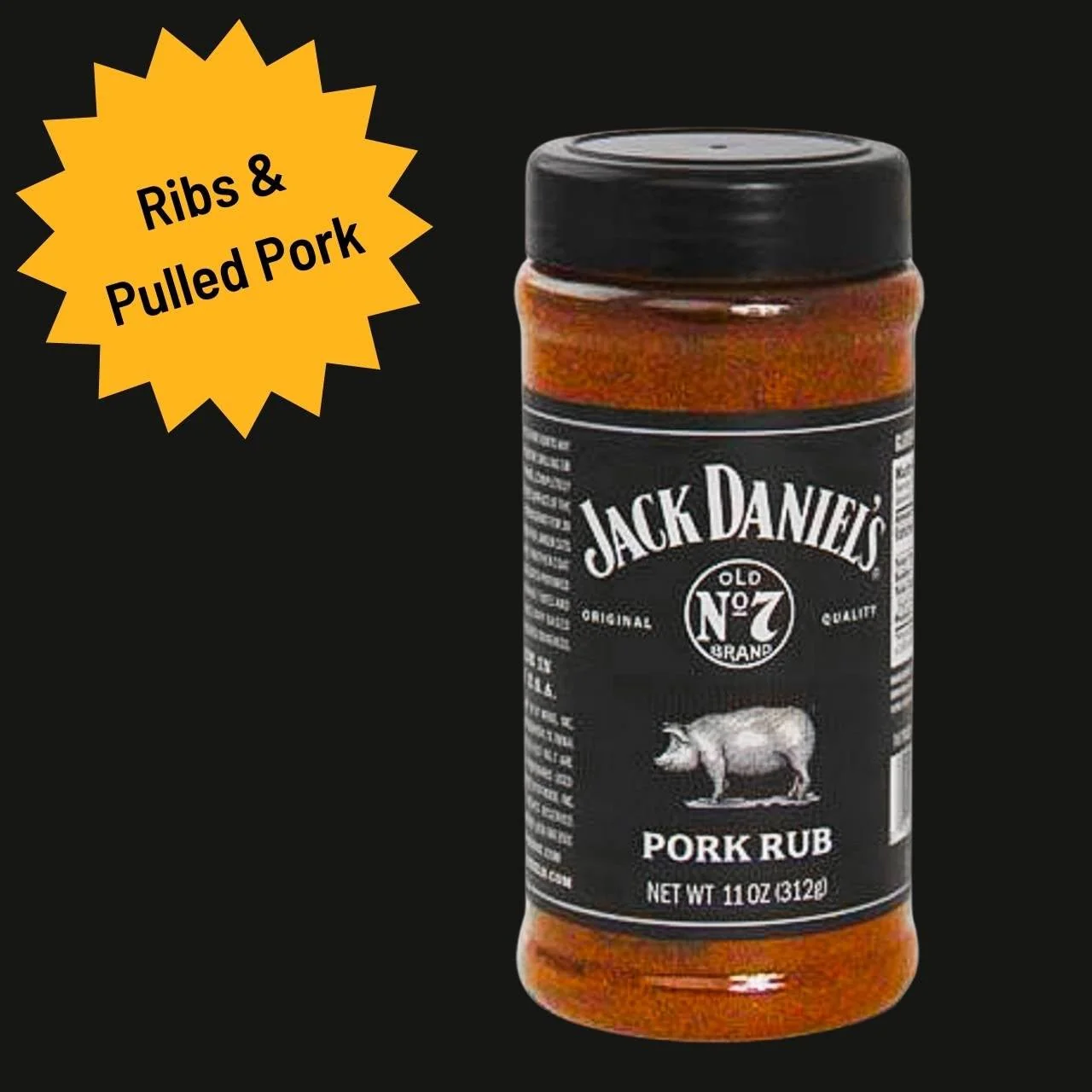 Jack Daniel's Pork Rub, 312g