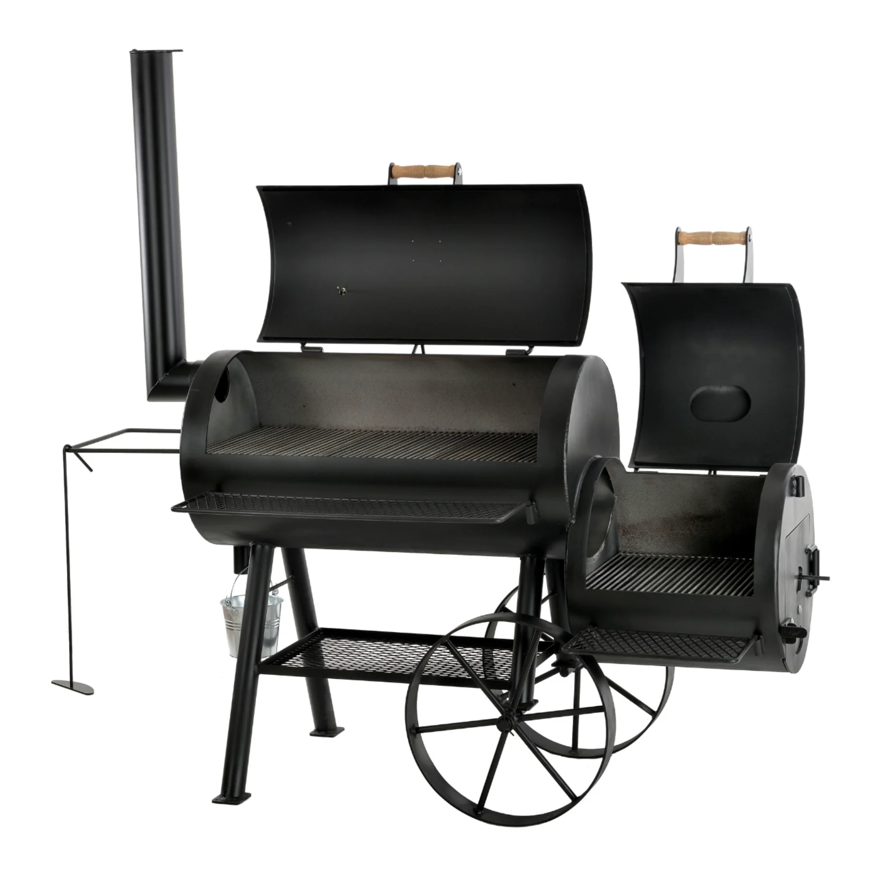 Joe´s Barbeque Smoker 20" Longhorn mit Kochplatte - Image 2
