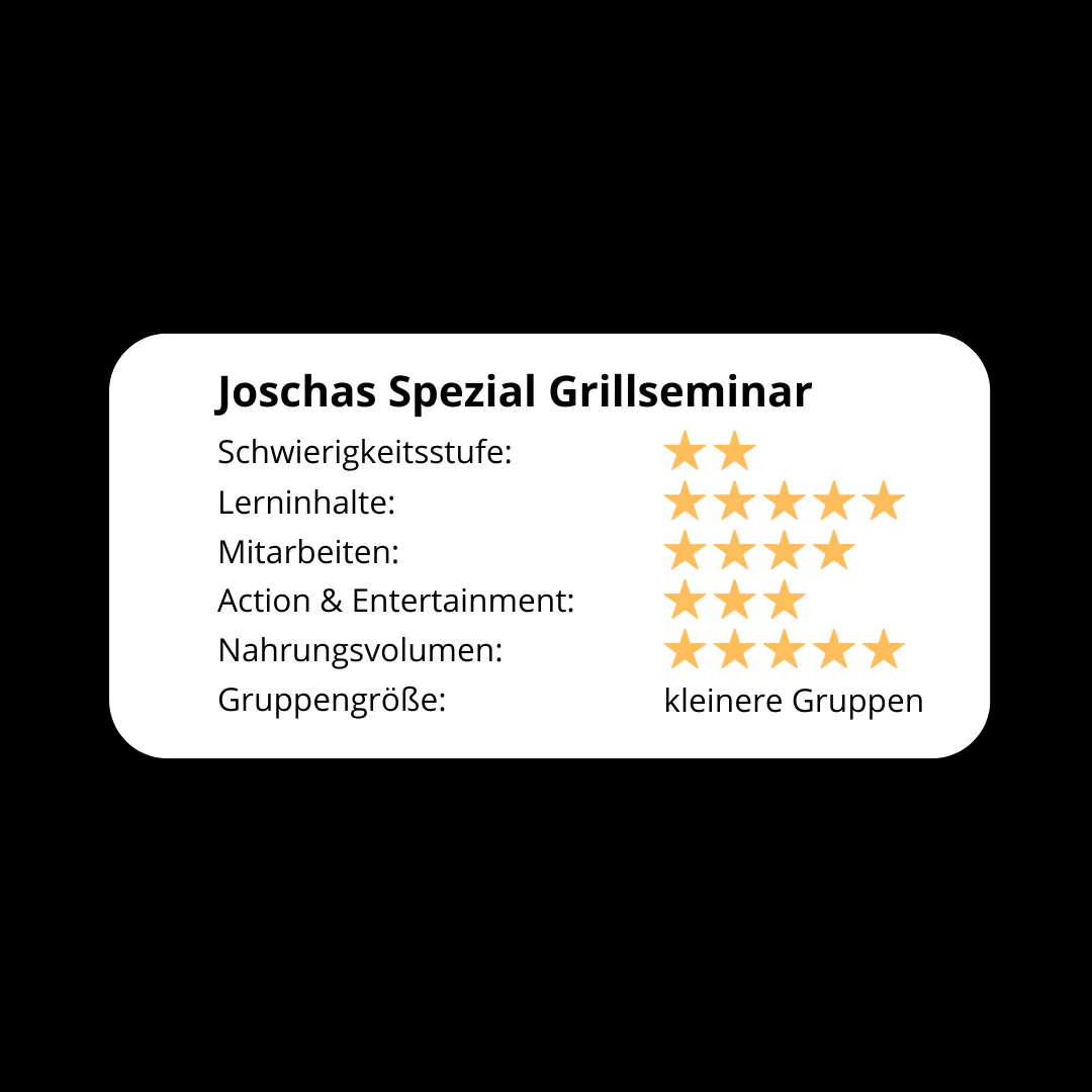 Joschas Spezial Grillseminar - Image 2