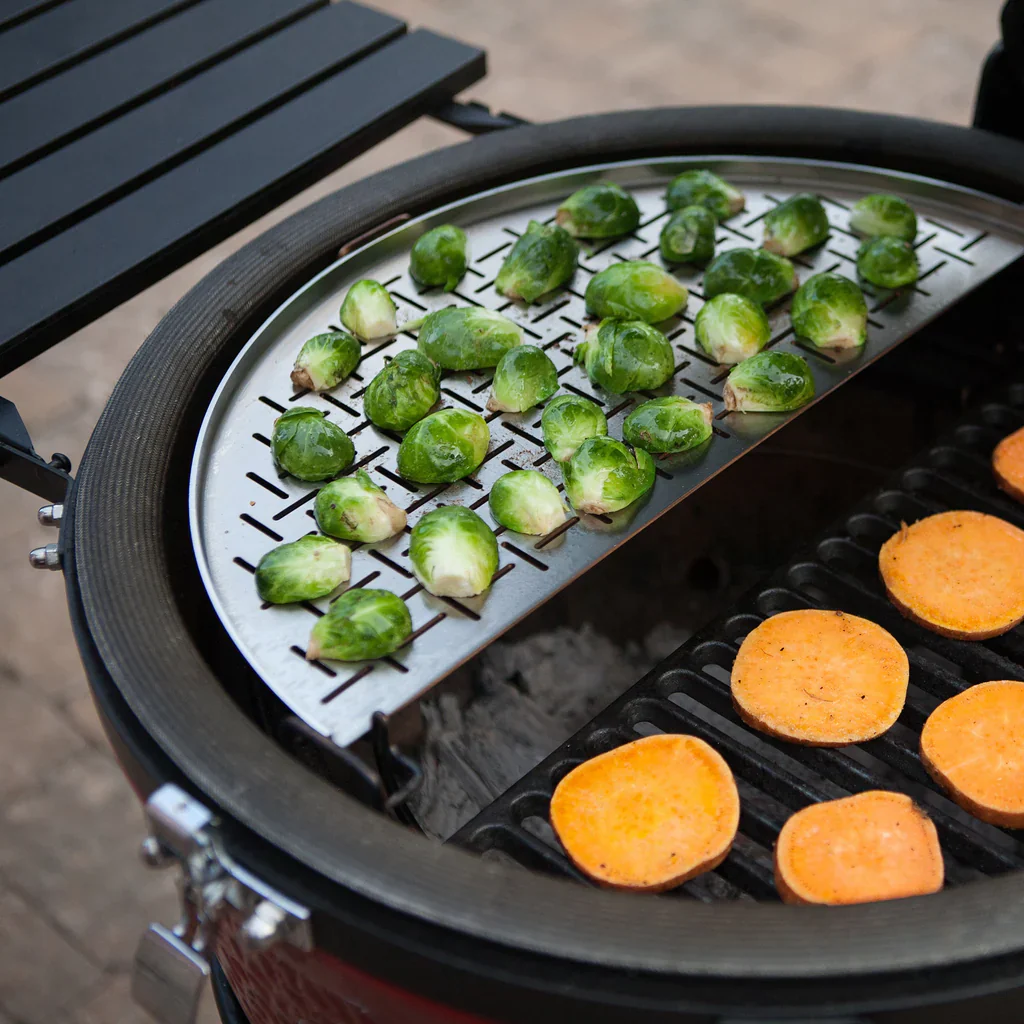 KamadoJoe Edelstahlauflage Halbrund, Classic - Image 2