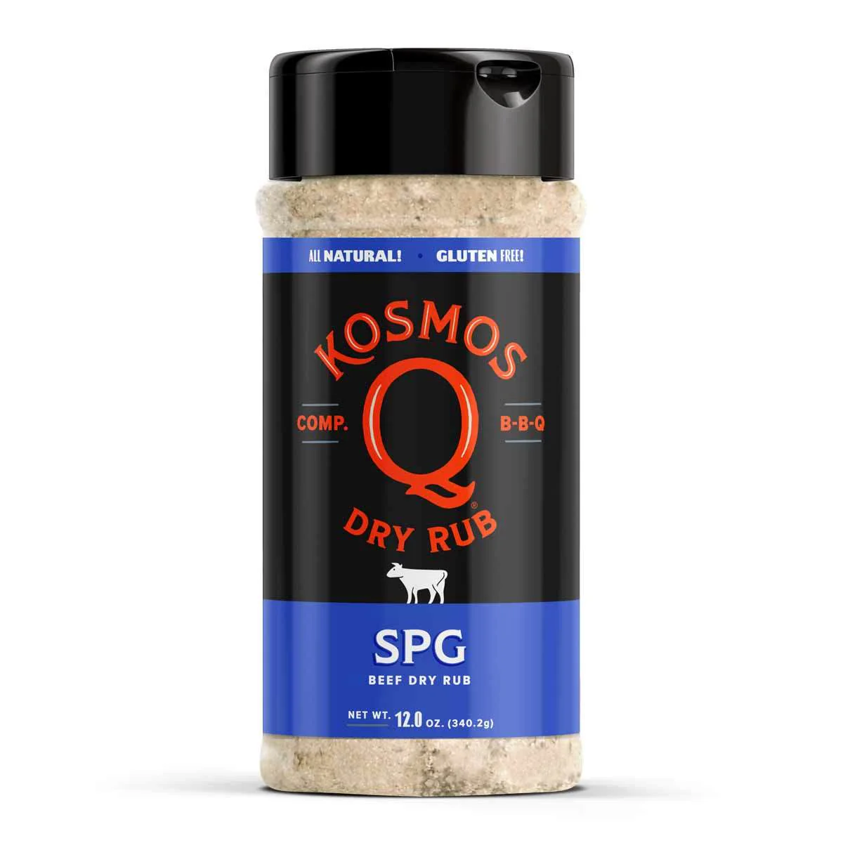 Kosmos Q SPG Beef Rub - 12 oz