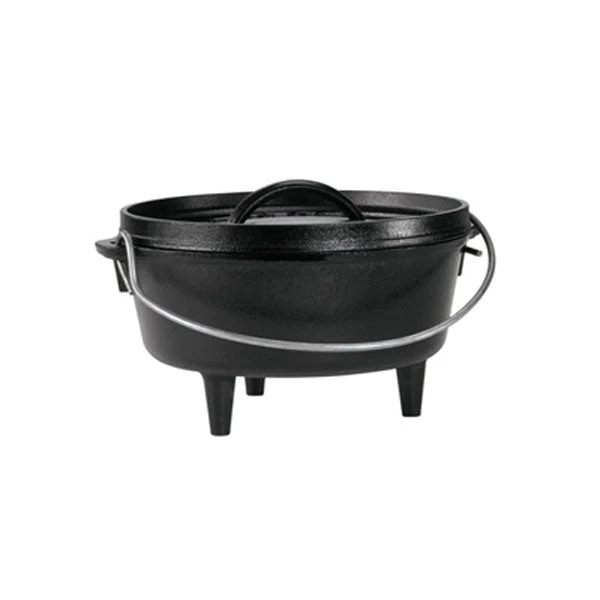 Lodge Camp Dutch Oven (flach), mit Füßen 20cm