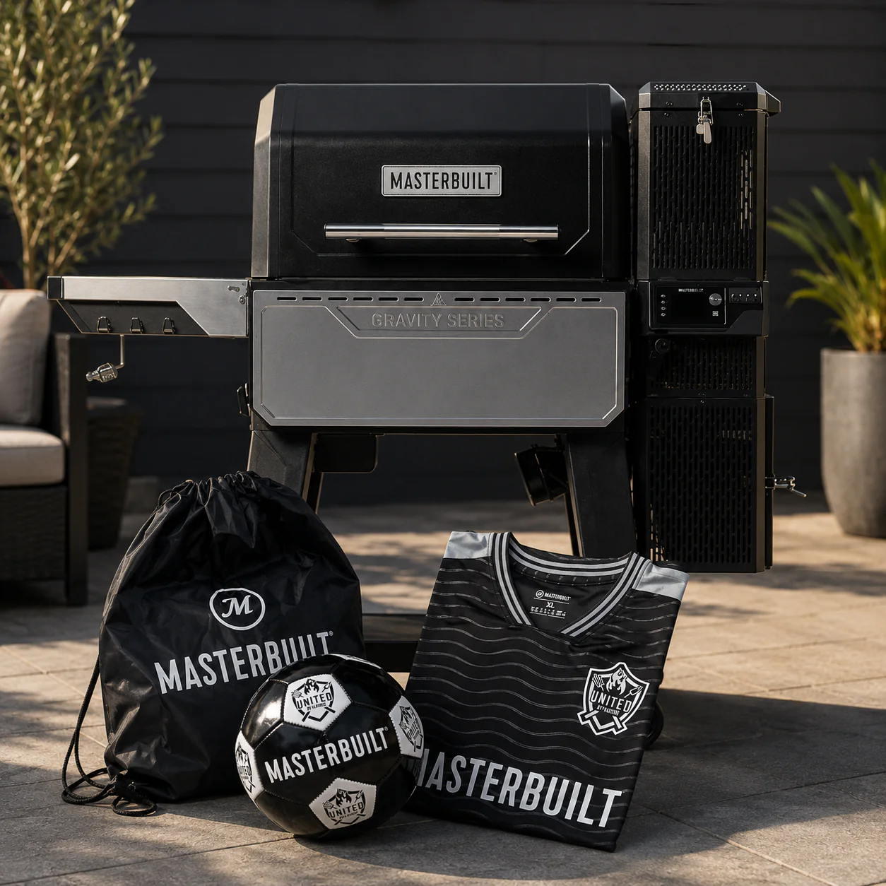 Masterbuilt Gravity XT Football Supporters Pack