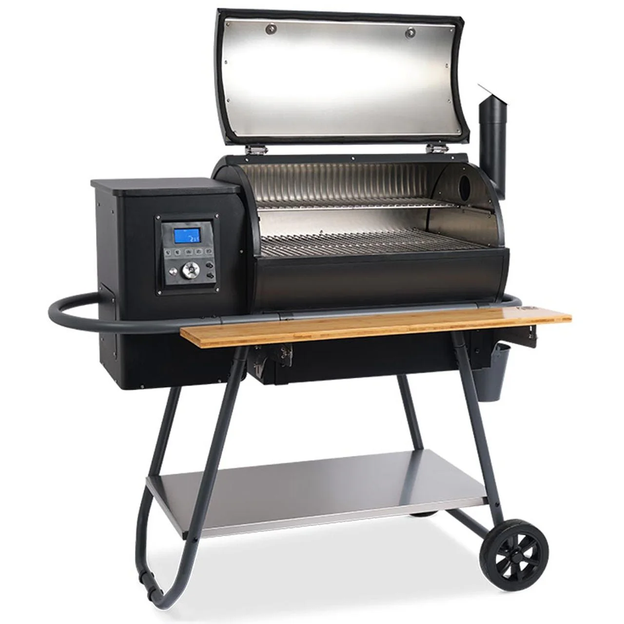 Moesta Sheriff Pelletgrill mit Ablagebrett Bambus - Image 2