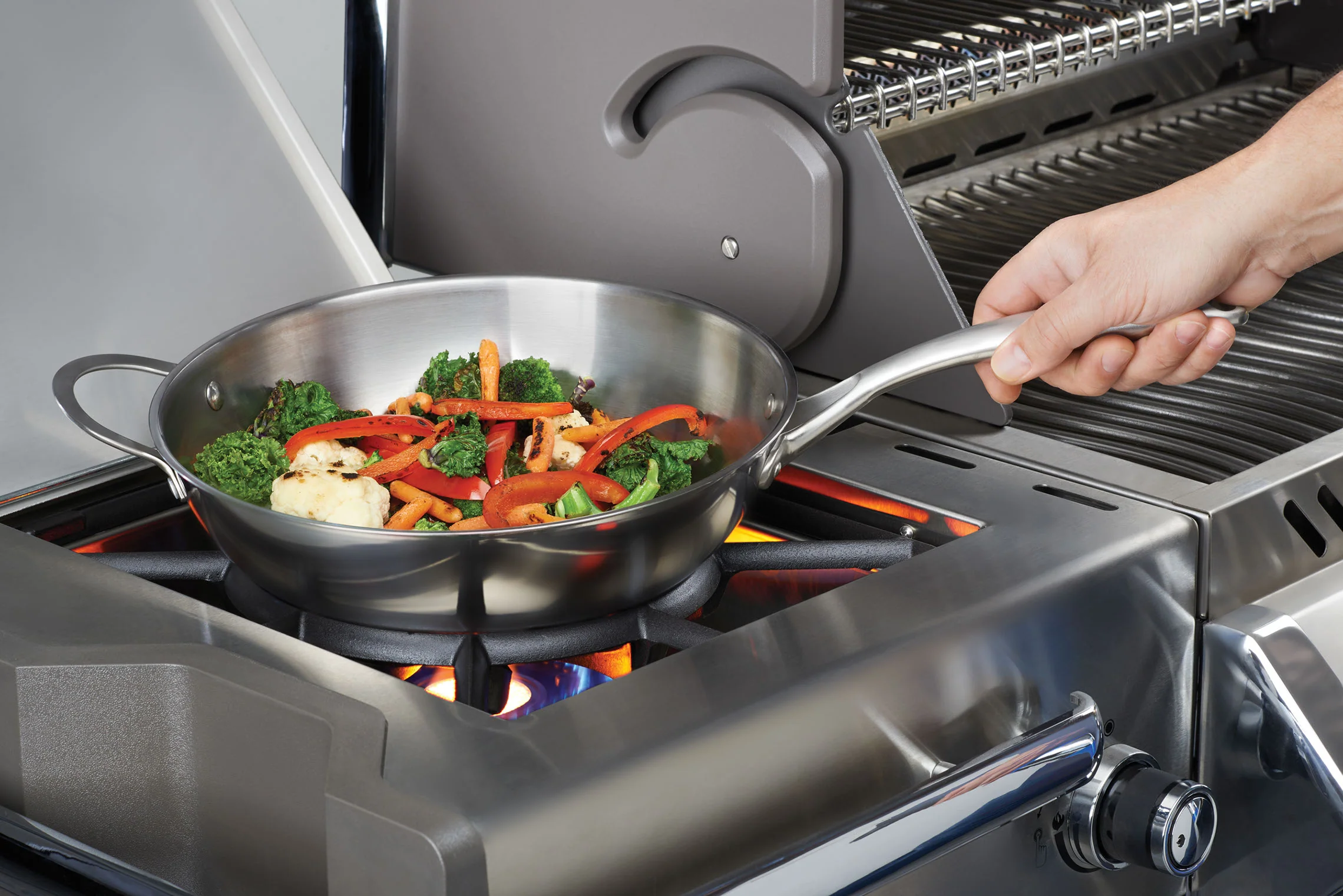 Napoleon Wok, Edelstahl - Image 2