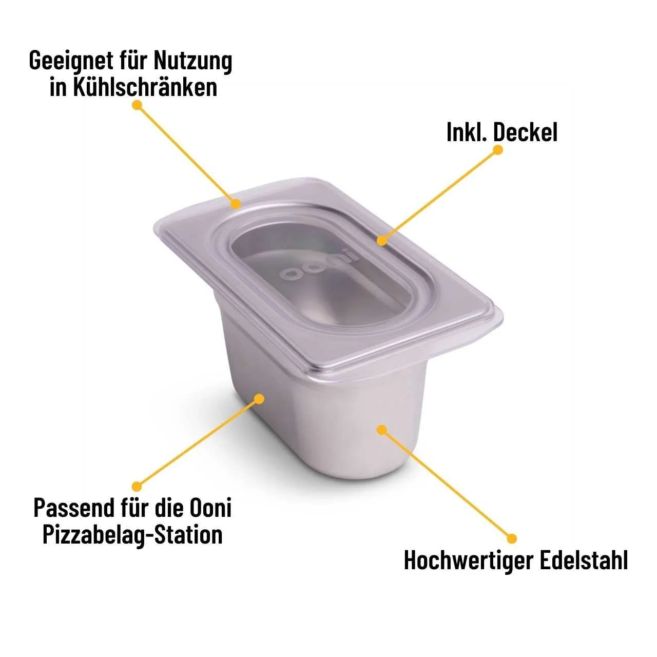Ooni Pizzabelag-Container - klein - Image 2