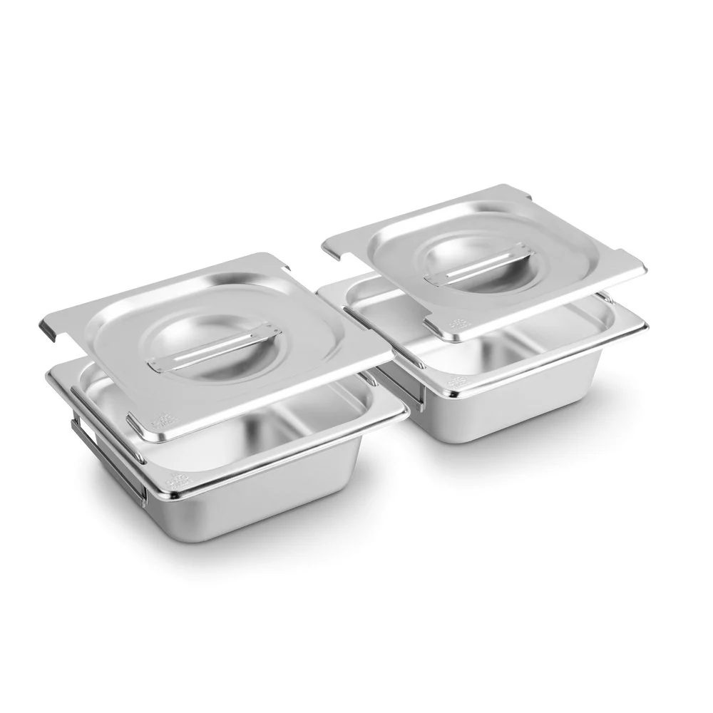 Otto Wilde BehÀlter-Set mit Deckel 1/6 - Flach