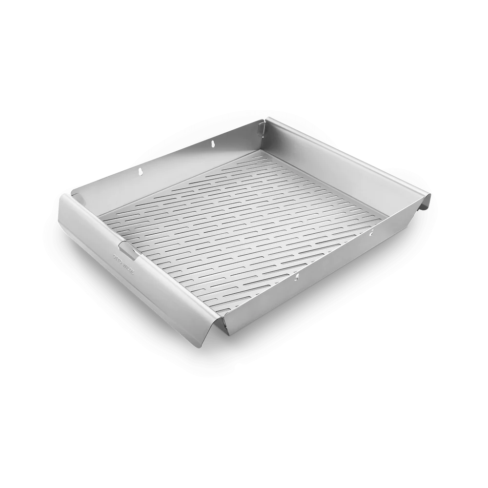Otto Wilde Grillkorb mit Deckel, 16" - Image 2