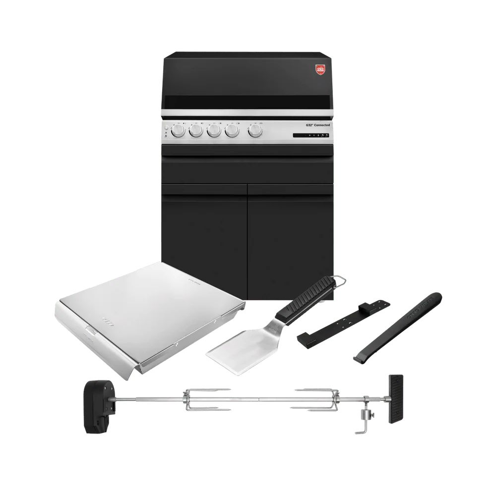 Otto Wilde „Röst Profi“-Set mit Gasgrill G32 Connected 2 Türen