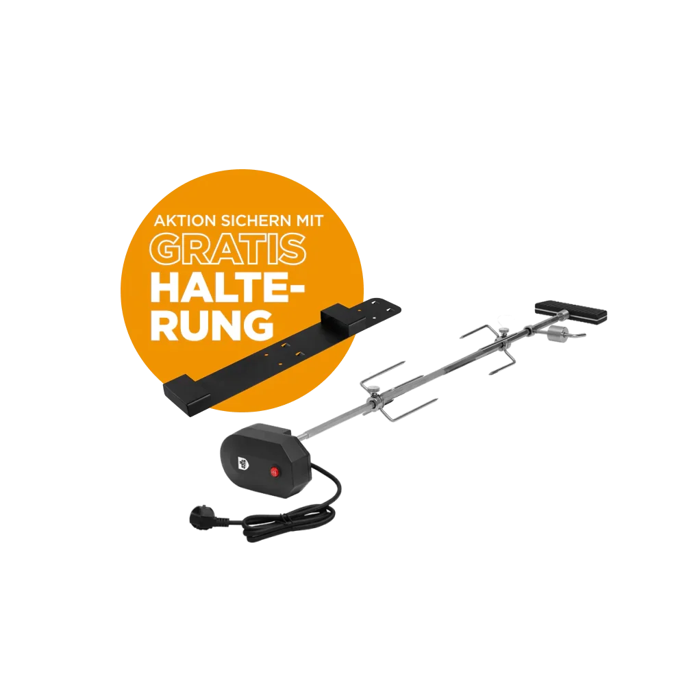 Otto Wilde Rotisserie inkl. Halterung