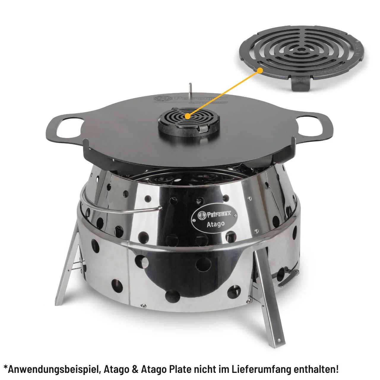 Petromax Einsatz für Atago Grillplatte - Image 3