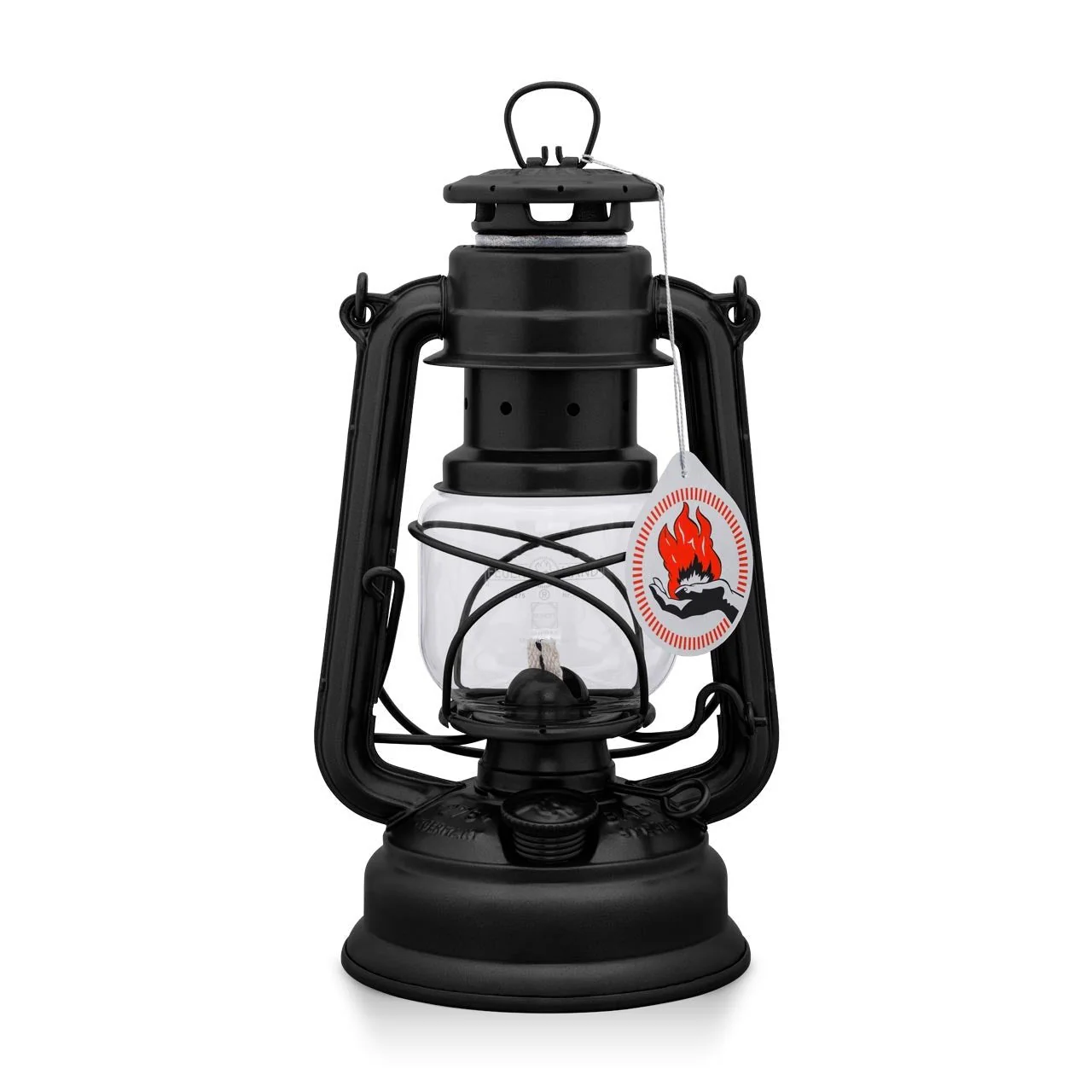 Feuerhand Sturmlaterne 276, Mattschwarz