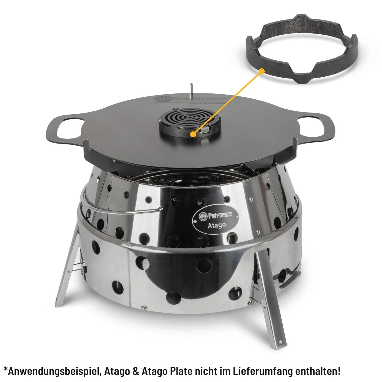 Petromax Kochaufsatz für Atago Grillplatte - Image 2