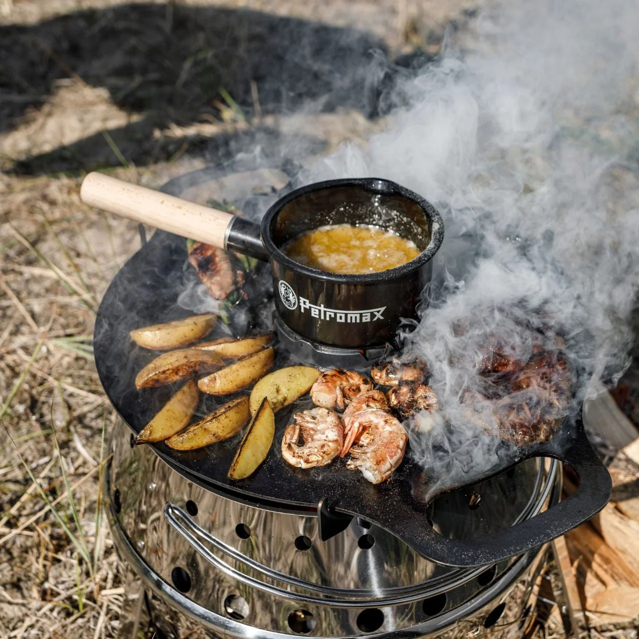 Petromax Kochaufsatz für Atago Grillplatte - Image 7