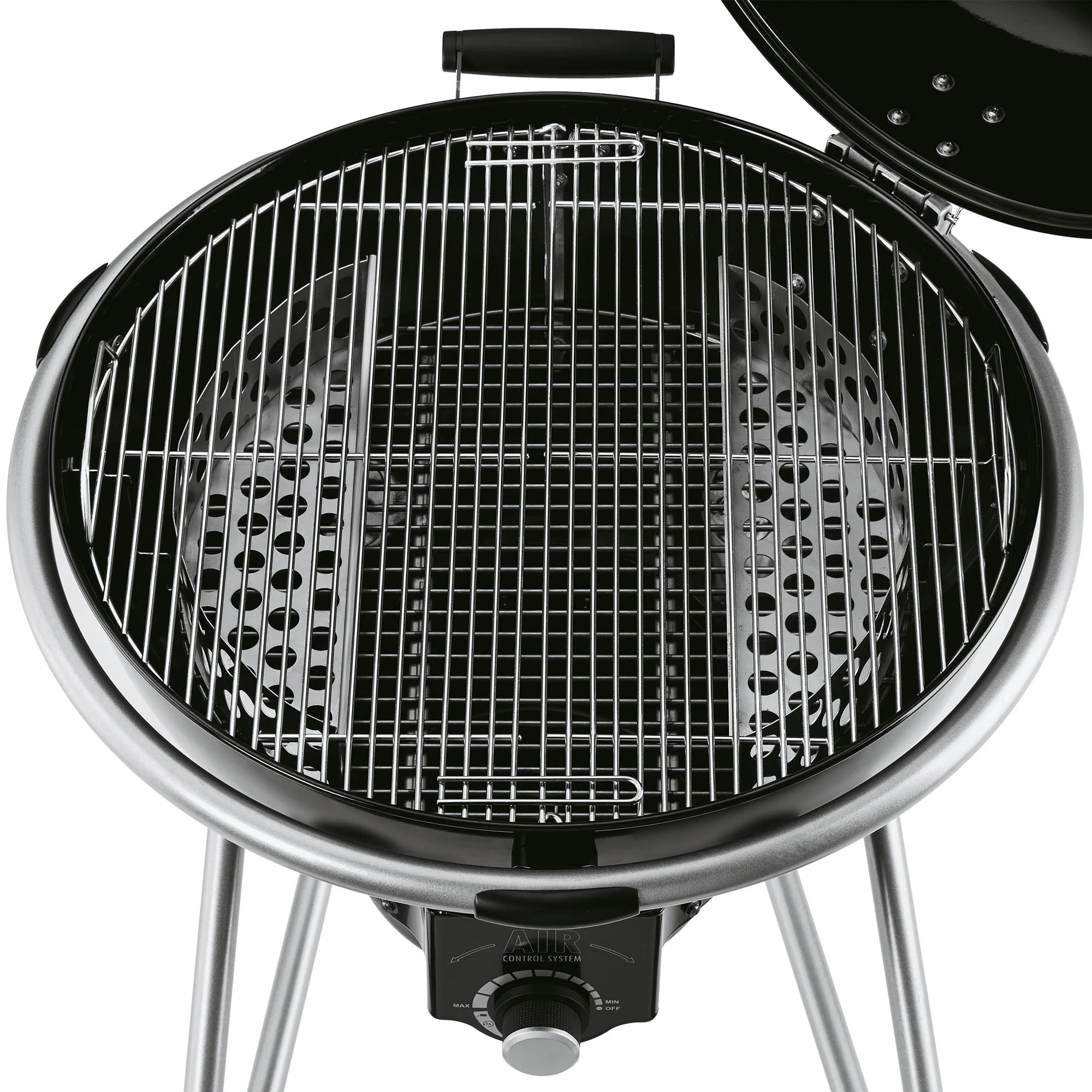 Rösle Holzkohle-Kugelgrill No.1 F50 AIR schwarz (Ø 50 cm) - Image 3