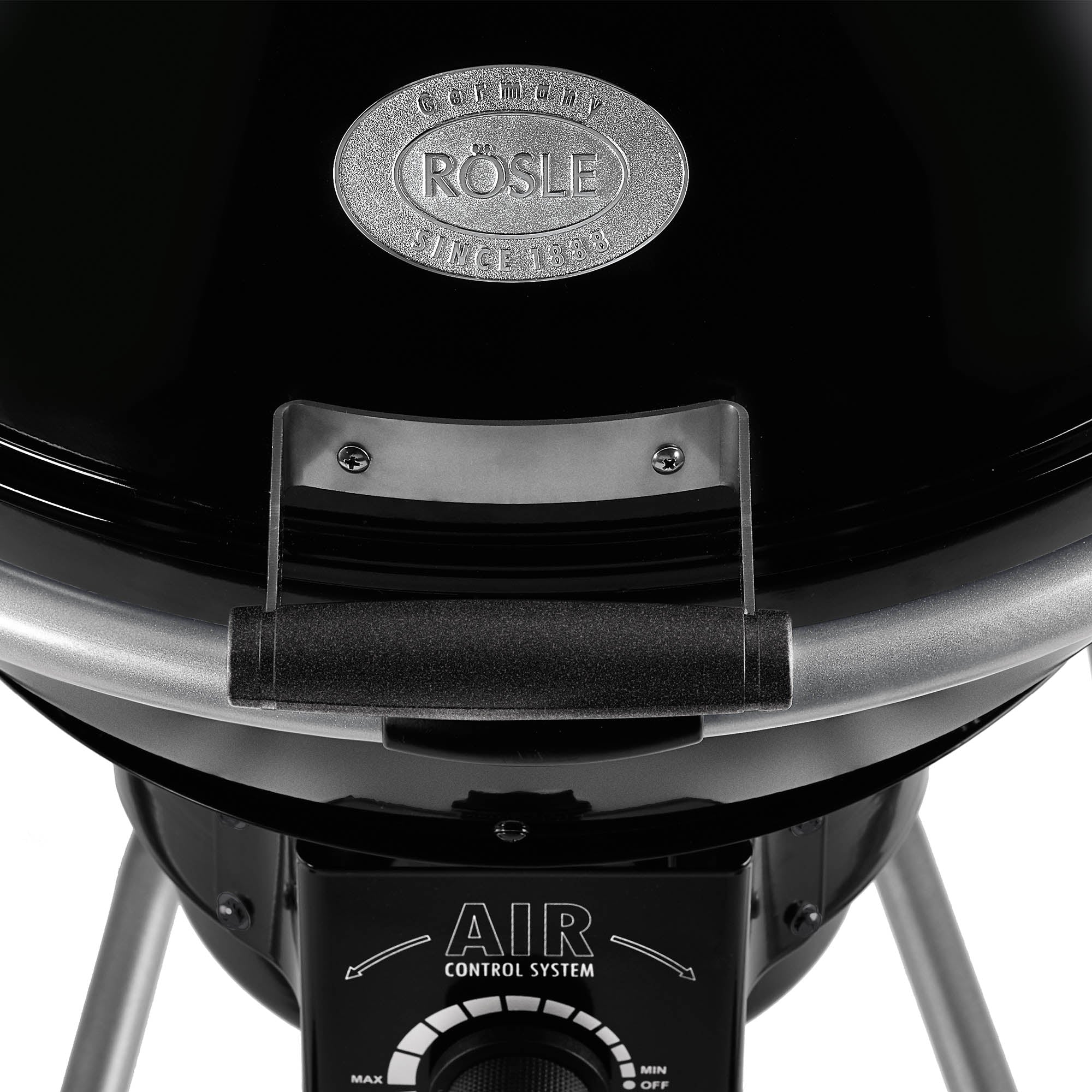 Rösle Holzkohle-Kugelgrill No.1 F50 AIR schwarz (Ø 50 cm) - Image 4