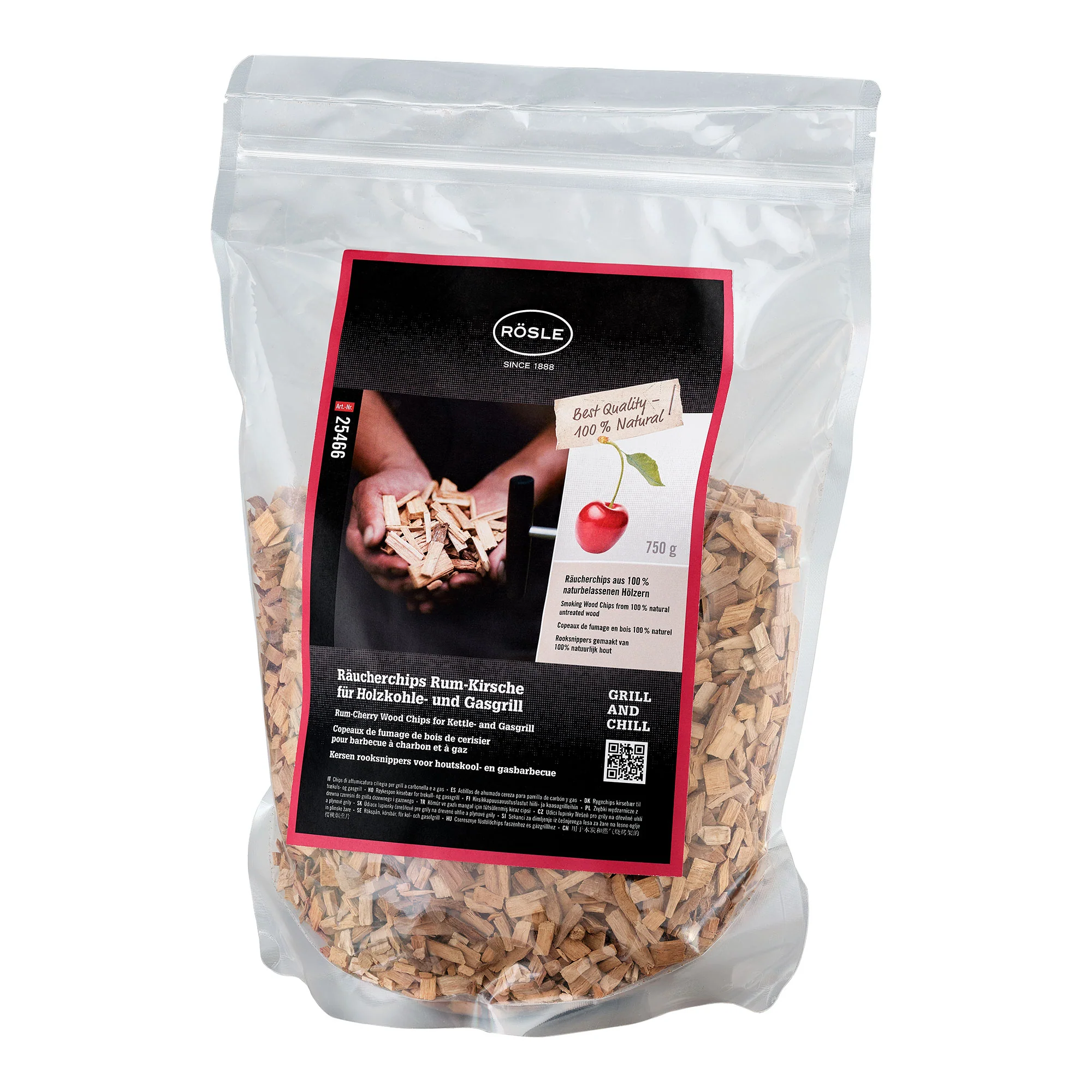 Rösle Räucherchips Rum-Kirsche 750g