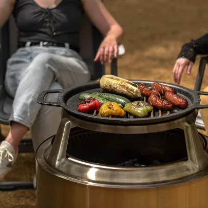 Solo Stove YUKON Gusseisen-Grillrost mit Aufsatz - Image 2