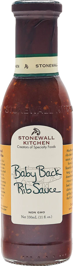 Stonewall BBQ Baby Back Rib Grillsauce 330ml
