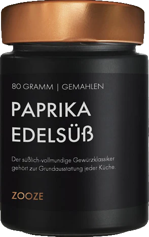 Zooze Paprika edelsüß, 80g
